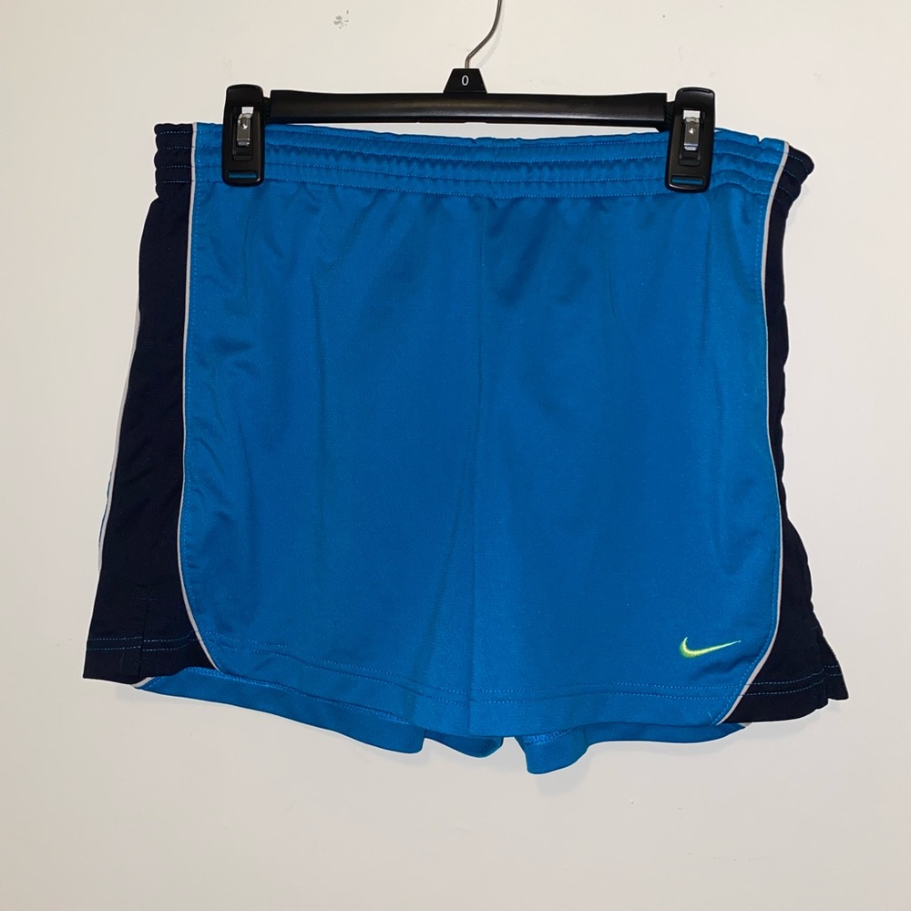 Nike Retro Blue Black Athletic Shorts